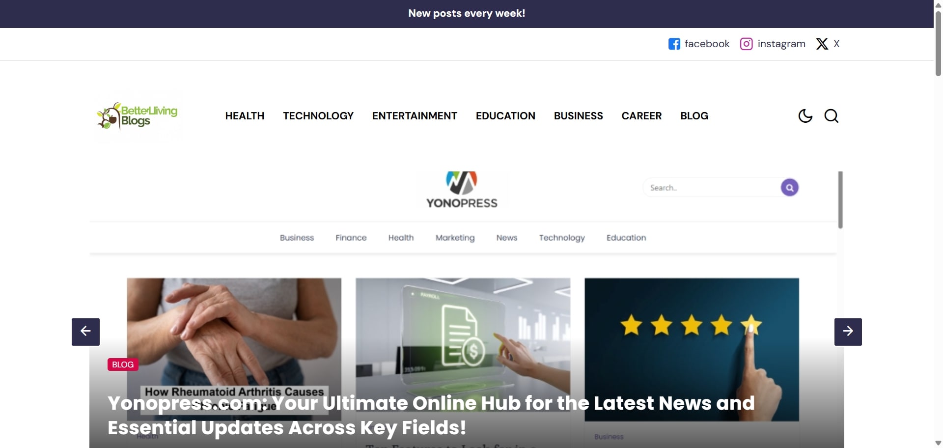 Better Living Blog: Your Ultimate Online Destination for Comprehensive News and Updates